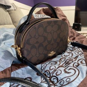 Coach Leather Shoulder Bag